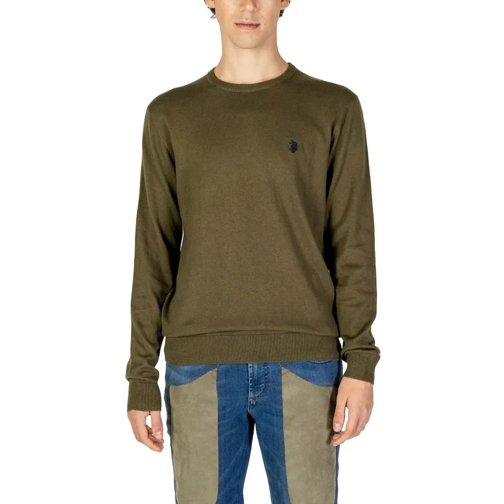 U.S. POLO ASSN. Green Cotton Sweatshirt - Zeiniez
