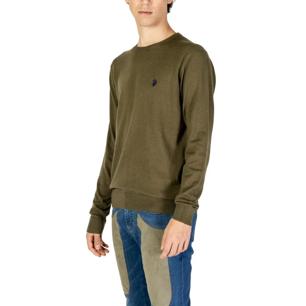 U.S. POLO ASSN. Green Cotton Sweatshirt - Zeiniez