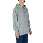 Calvin Klein Jeans Green Cotton Hoodie - Zeiniez