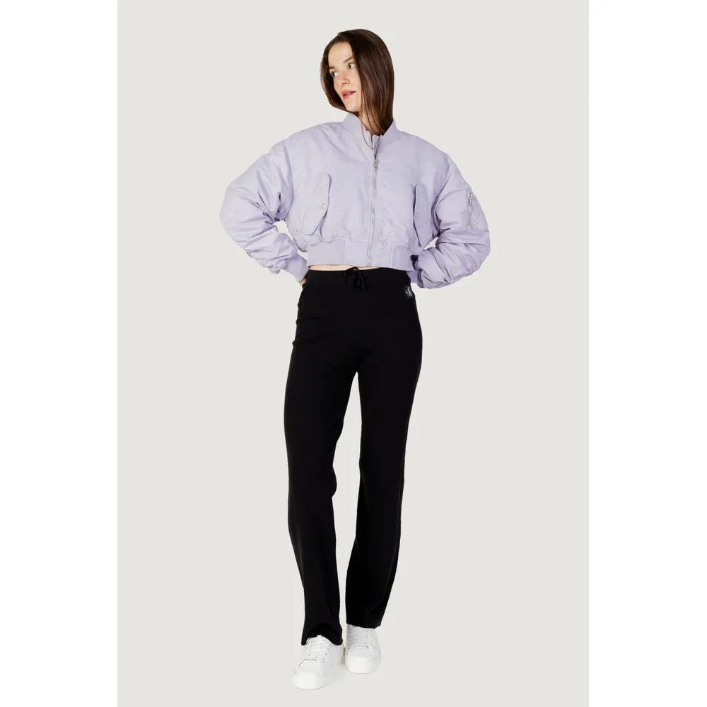 Calvin Klein Jeans Purple Polyamide Bomber - Zeiniez