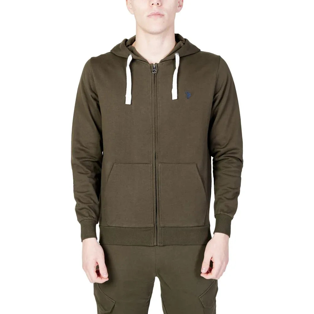 U.S. POLO ASSN. Green Cotton Hoodie - Zeiniez