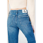 Calvin Klein Jeans Blue Cotton Mom Jeans - Zeiniez