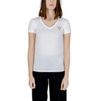 Guess White Cotton T-Shirt - Zeiniez