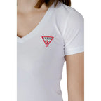 Guess White Cotton T-Shirt - Zeiniez