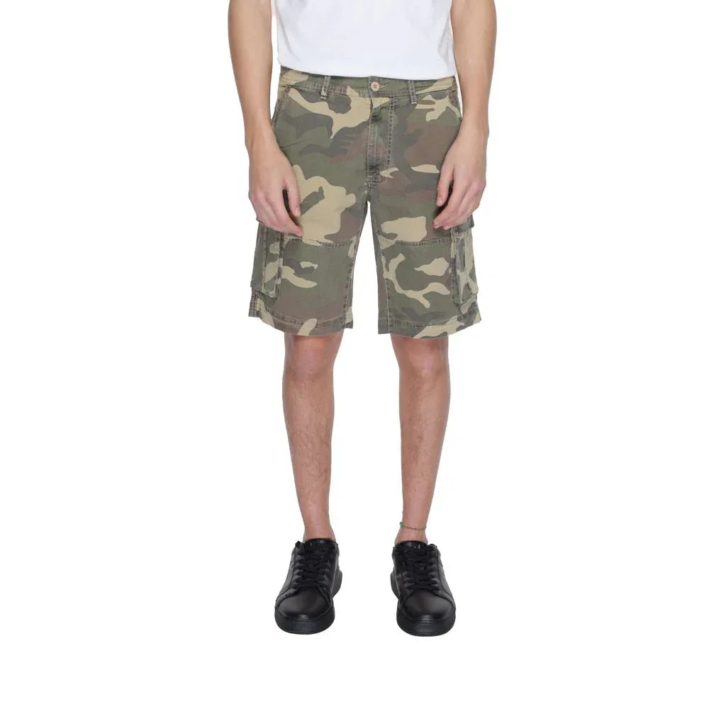 U.S. POLO ASSN. Beige Cotton Bermuda Shorts - Zeiniez