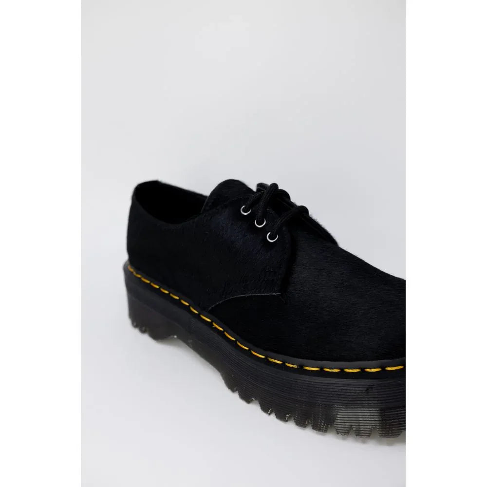 Dr. Martens Black Leather Lace-Up Boots - Zeiniez