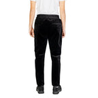 Gianni Lupo Black Cotton Casual Pants - Zeiniez