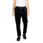 Gianni Lupo Black Cotton Casual Pants - Zeiniez