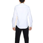Gianni Lupo White Cotton Dress Shirt - Zeiniez