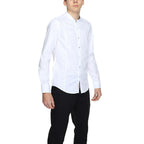 Gianni Lupo White Cotton Dress Shirt - Zeiniez