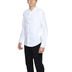 Gianni Lupo White Cotton Dress Shirt - Zeiniez