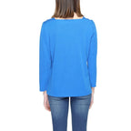 Street One Blue Modal Long Sleeve T-Shirt - Zeiniez