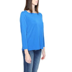 Street One Blue Modal Long Sleeve T-Shirt - Zeiniez