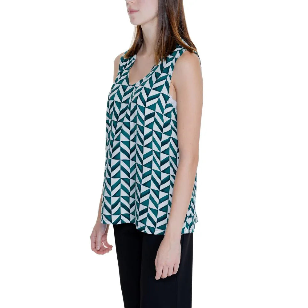 Street One Bicolor Viscose Tank Tops - Zeiniez