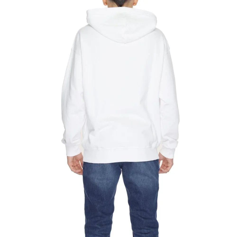 Underclub White Cotton Hoodie - Zeiniez