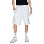 Underclub White Cotton Bermuda Shorts - Zeiniez