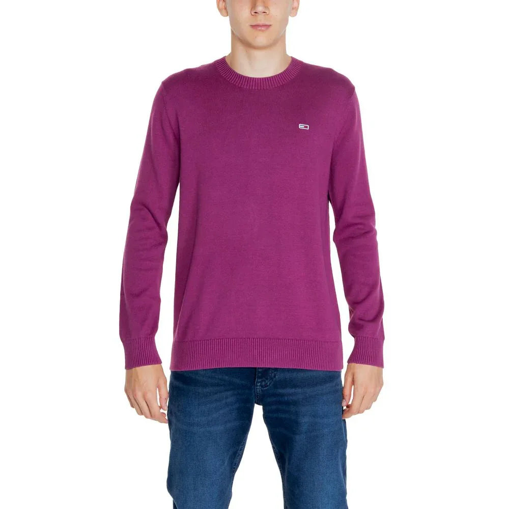 Tommy Hilfiger Jeans Purple Organic Cotton Sweatshirt - Zeiniez