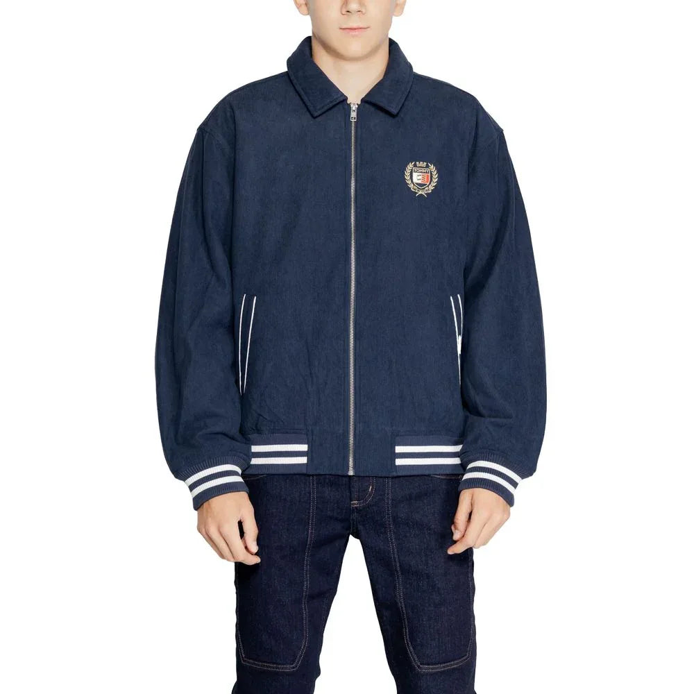 Tommy Hilfiger Jeans Blue Recycled Polyester Jackets And Coat - Zeiniez