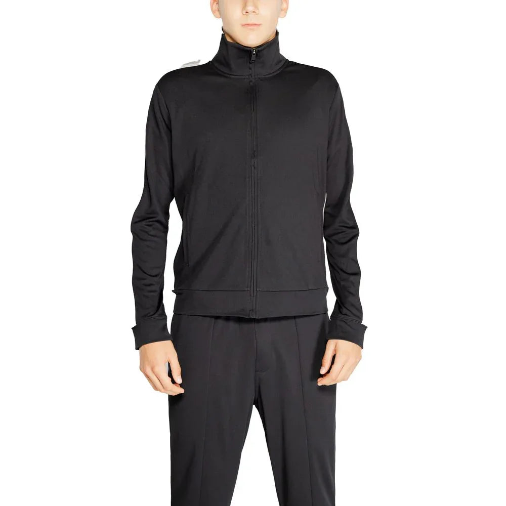 Calvin Klein Sport Black Recycled Polyester Sweatshirt - Zeiniez