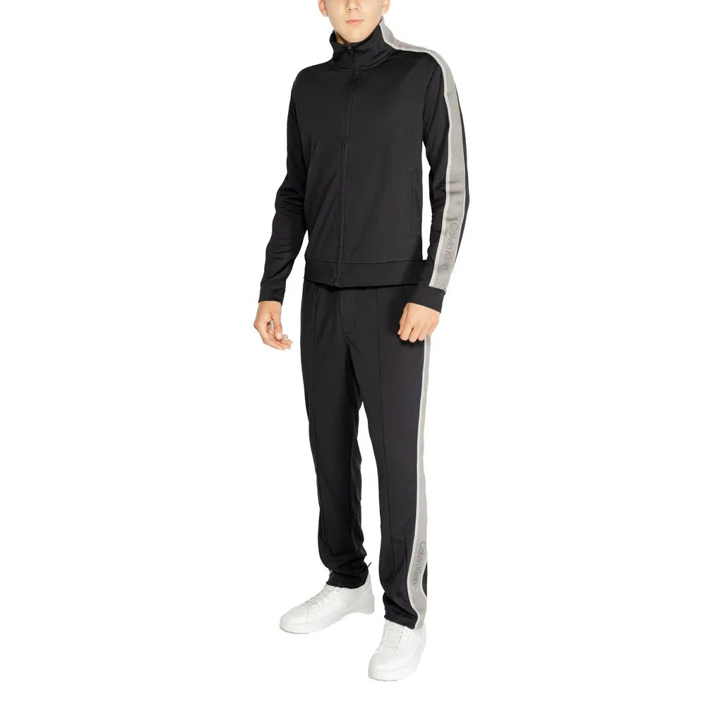 Calvin Klein Sport Black Recycled Polyester Sweatshirt - Zeiniez