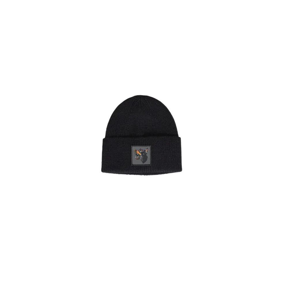 Antony Morato Black Wool Cap (Baseball Hat) - Zeiniez
