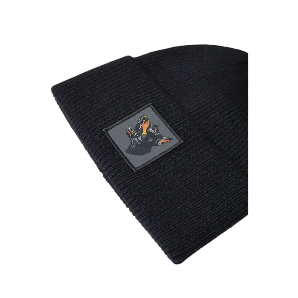 Antony Morato Black Wool Cap (Baseball Hat) - Zeiniez