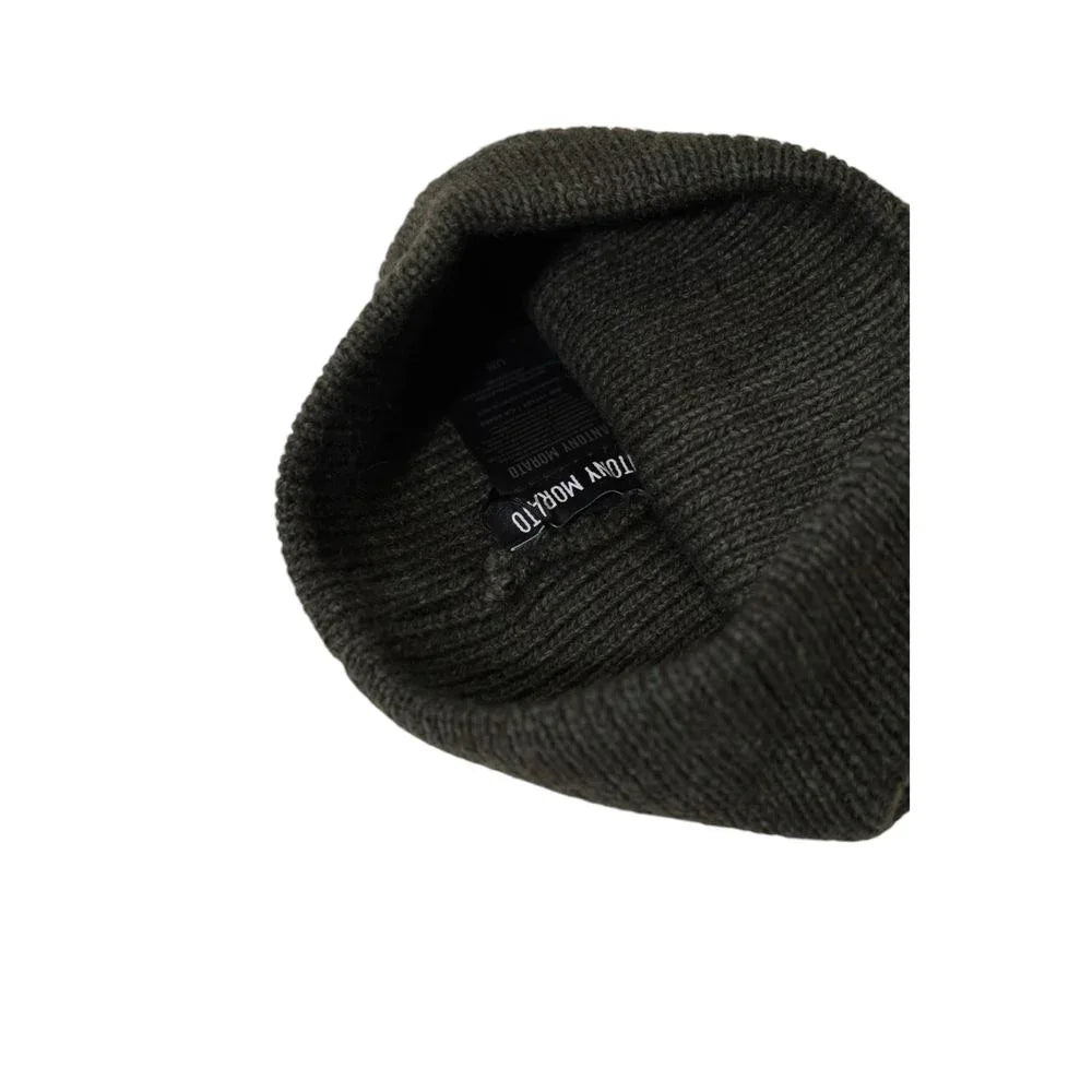 Antony Morato Green Wool Cap (Baseball Hat) - Zeiniez
