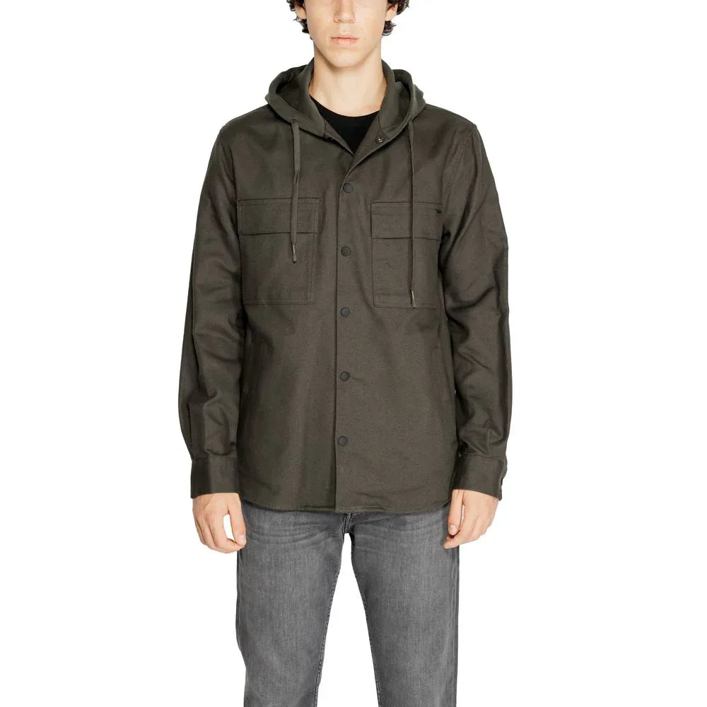 Antony Morato Green Cotton Shell Jacket - Zeiniez