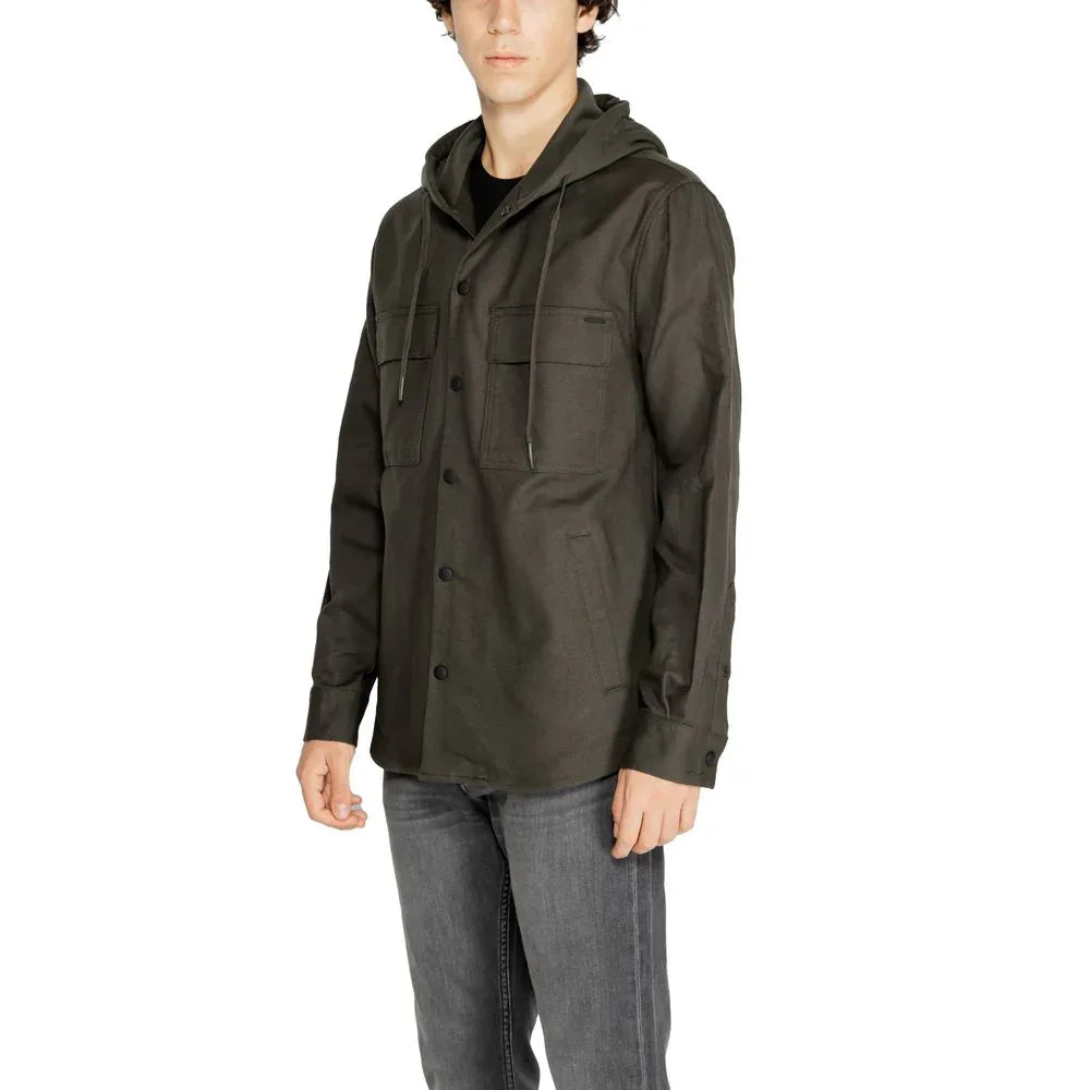 Antony Morato Green Cotton Shell Jacket - Zeiniez