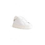 Crime London White Leather Chunky Sneakers - Zeiniez