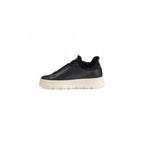 Crime London Black Leather Chunky Sneakers - Zeiniez