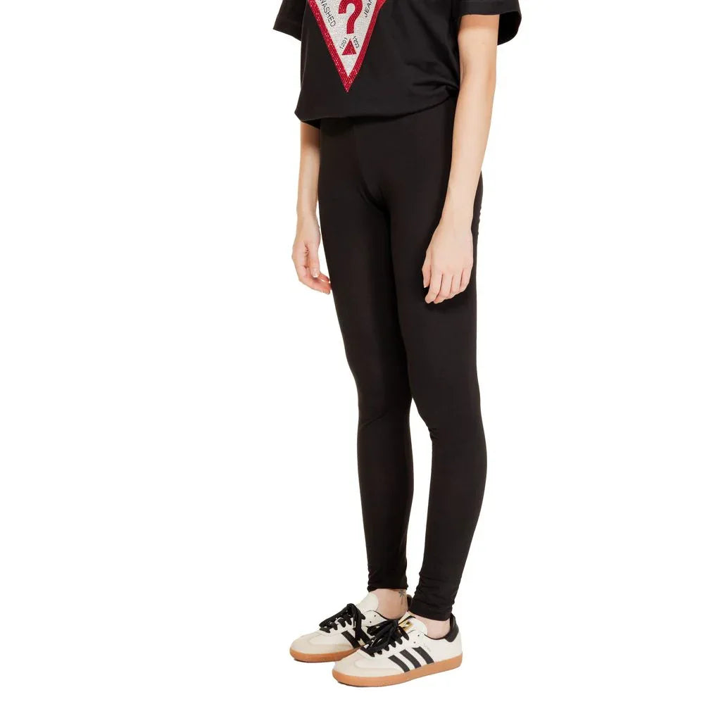 Jacqueline De Yong Black Cotton Leggings - Zeiniez