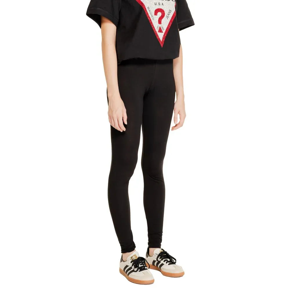 Jacqueline De Yong Black Cotton Leggings - Zeiniez