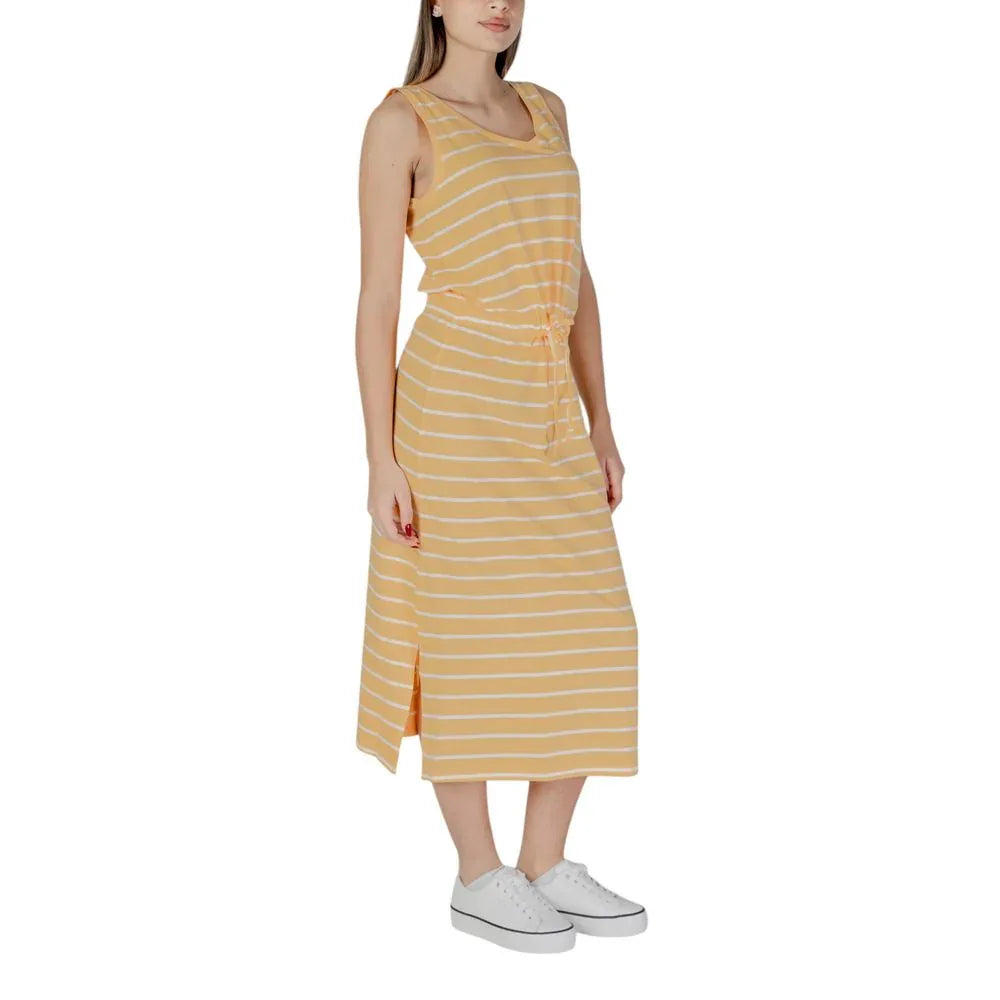 B.Young Bicolor Cotton Long Dress - Zeiniez
