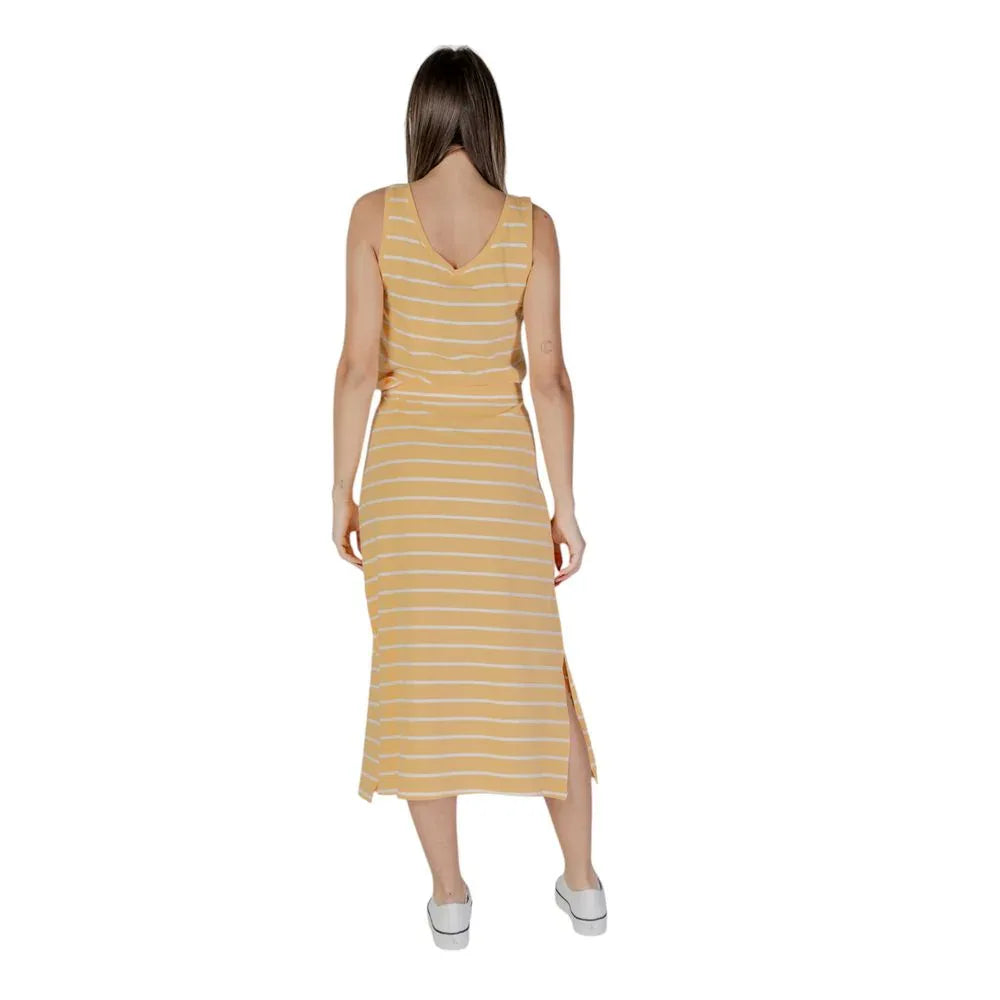 B.Young Bicolor Cotton Long Dress - Zeiniez