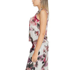 Rinascimento Bordeaux Polyester Tank Tops - Zeiniez