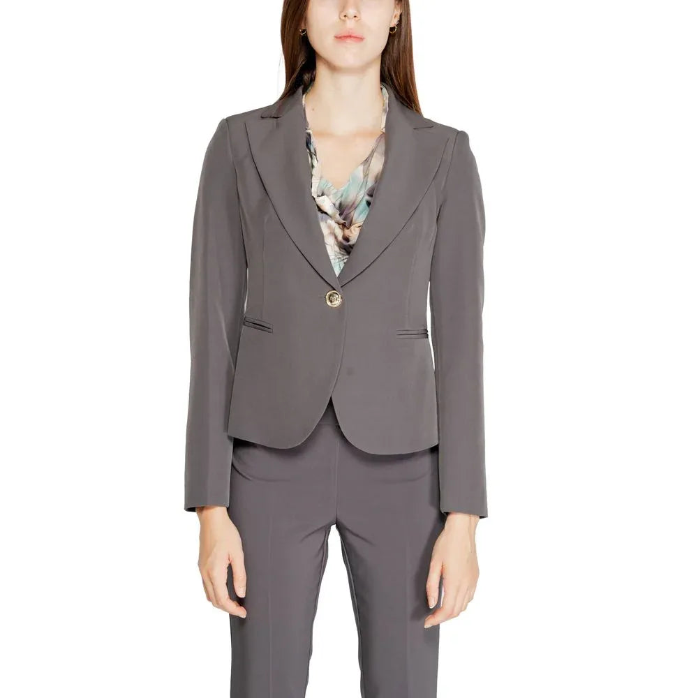Rinascimento Gray Polyester Blazer - Zeiniez