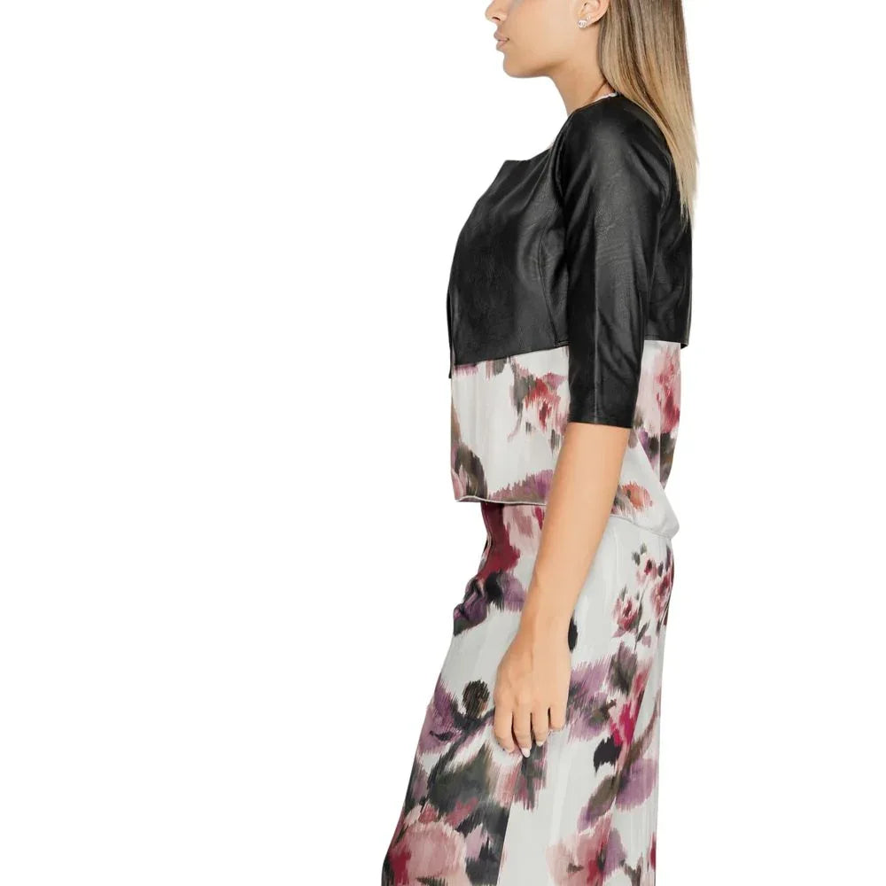 Rinascimento Black Polyethylene Cardigan - Zeiniez