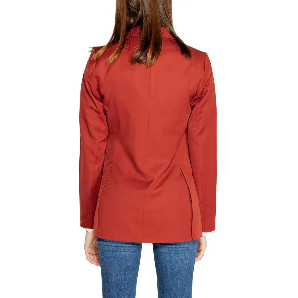 Vero Moda Red Polyester Blazer - Zeiniez