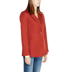 Vero Moda Red Polyester Blazer - Zeiniez