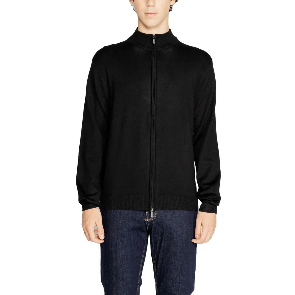 Hamaki-Ho Black Viscose Cardigan - Zeiniez