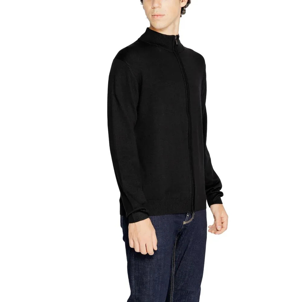 Hamaki-Ho Black Viscose Cardigan - Zeiniez