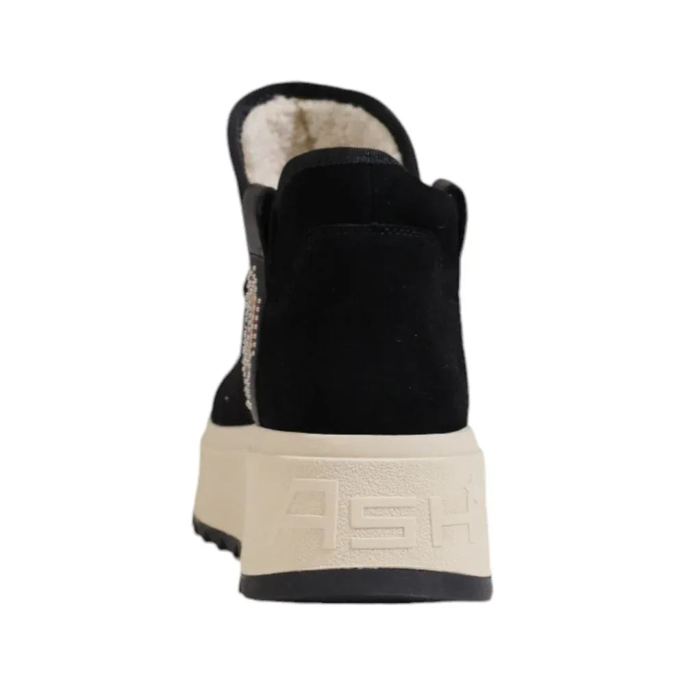 ASH Black Suede Leather Ankle Boots - Zeiniez