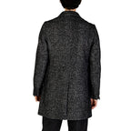 Hamaki-Ho Black Polyester Coat - Zeiniez