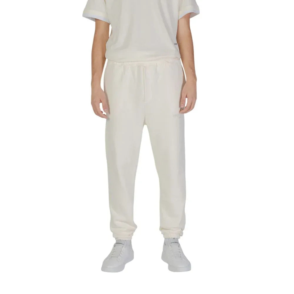 Underclub Cream Cotton Joggers (Workout Pants) - Zeiniez