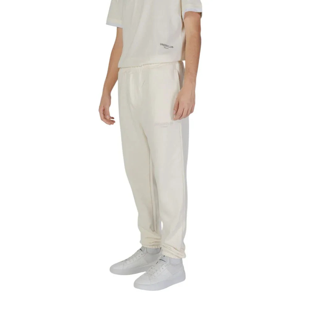 Underclub Cream Cotton Joggers (Workout Pants) - Zeiniez