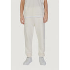 Underclub Cream Cotton Joggers (Workout Pants) - Zeiniez