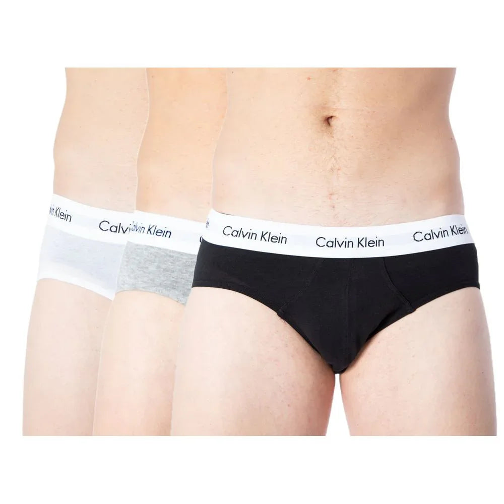 Calvin Klein Underwear Gray Cotton Briefs - Zeiniez