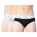 Calvin Klein Underwear Gray Cotton Briefs - Zeiniez