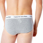 Calvin Klein Underwear Gray Cotton Briefs - Zeiniez